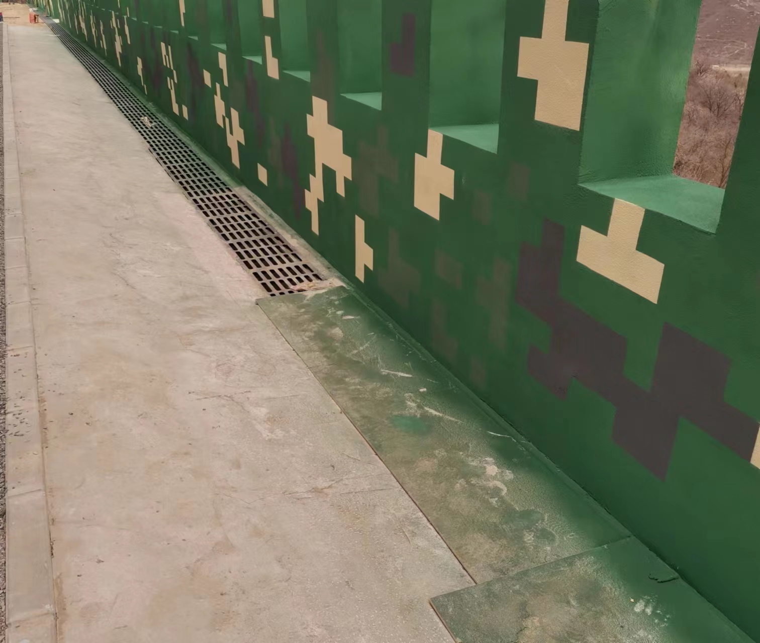 吕梁围墙迷彩喷涂,数迷彩漆