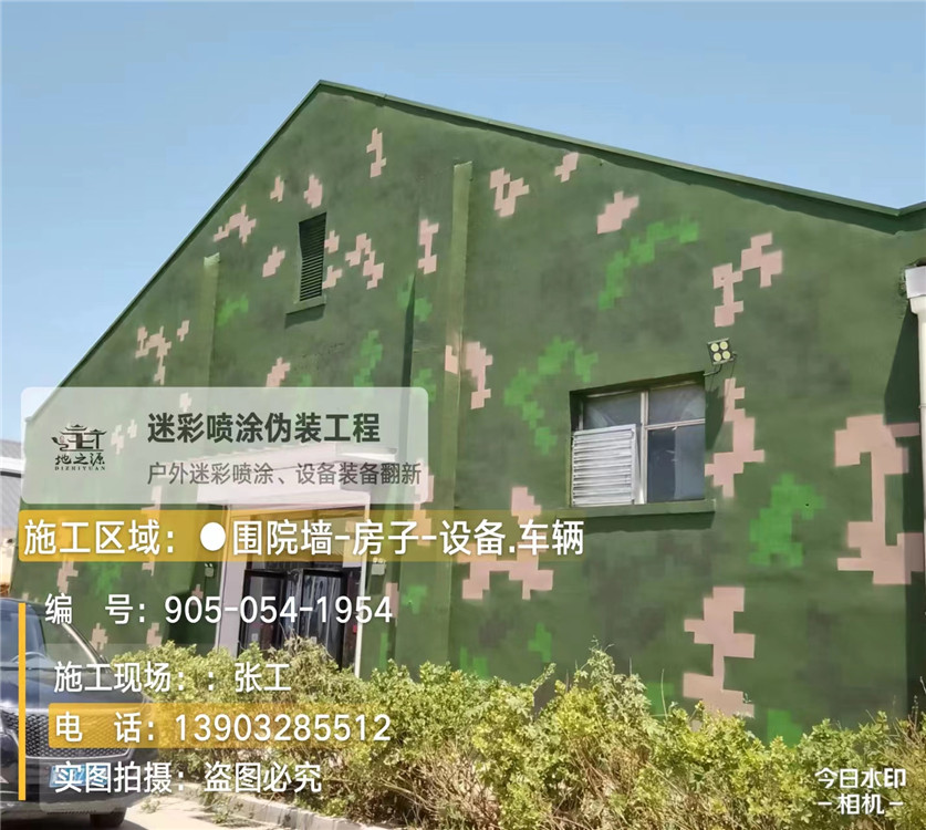 吕梁外墙数码迷彩漆施工报价清单（100㎡标准墙面测算）